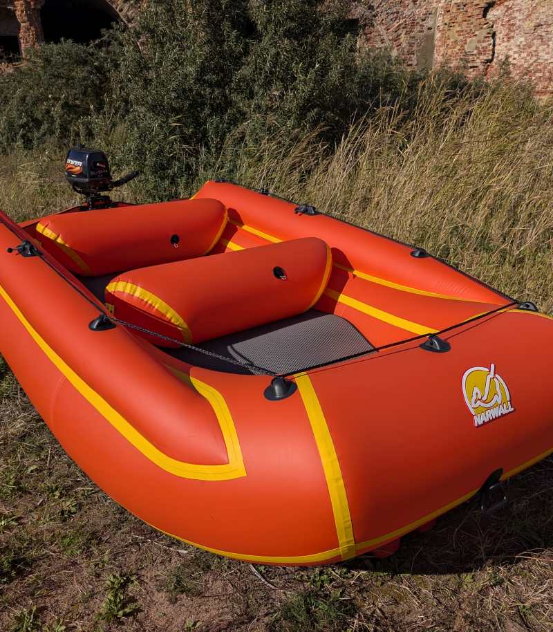 Narwall Lite 330 <br> Суперлёгкая надувная ПВХ лодка катамаранного типа (3.3 м) — изображение 6