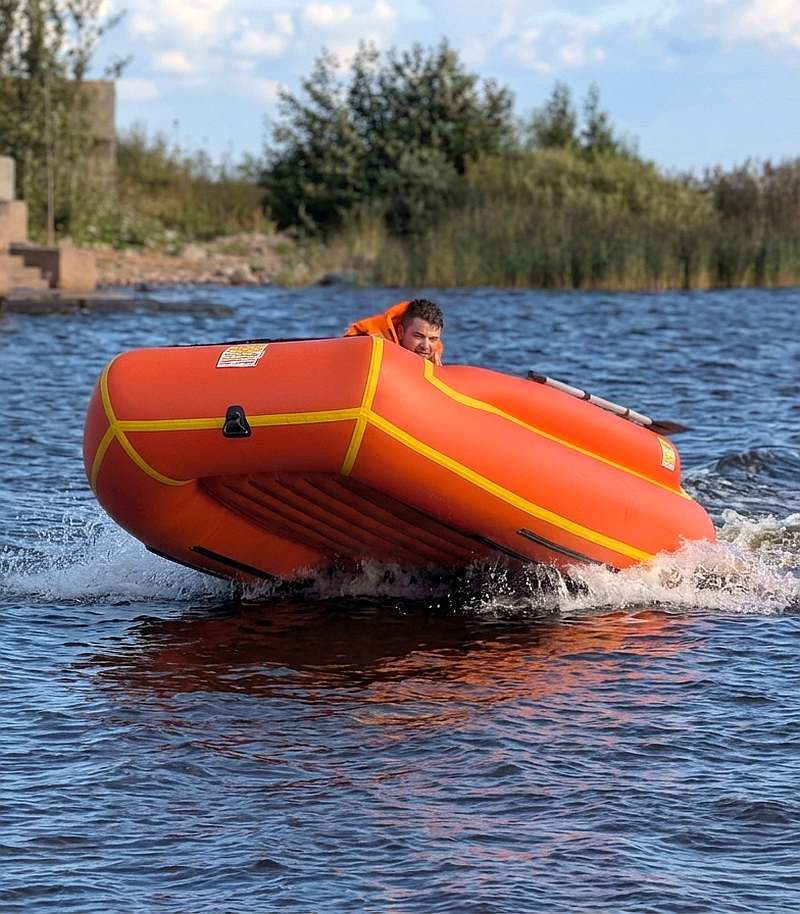 Narwall Lite 330 <br> Суперлёгкая надувная ПВХ лодка катамаранного типа (3.3 м) — изображение 2